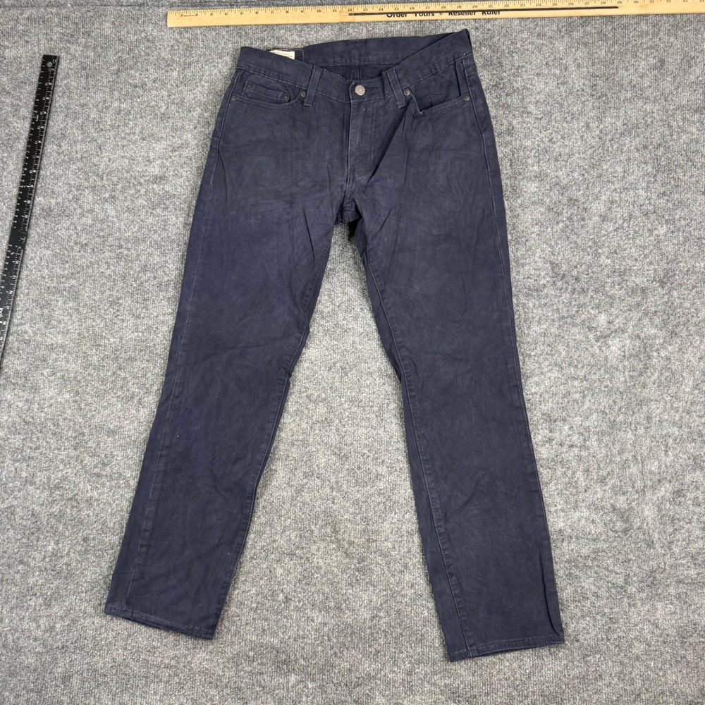 Levi's Pants Mens Size 30 Navy Blue 511 Slim Fit Stretch Casual Cotton 24472